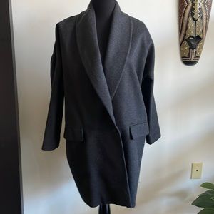 All Saints Wool Cocoon Coat